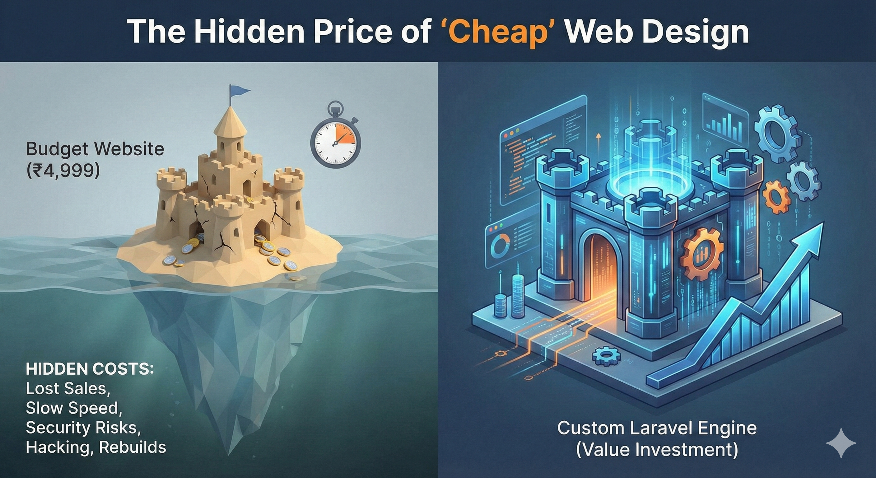 The Hidden Price of "Cheap" Web Design: Why Your Budget Website is Costing You Sales
